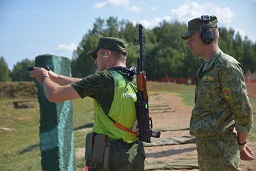 Выполнения упражнения спортивных стрельб № 8 из пистолета Макарова.