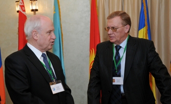 С Генеральным секретарем Исполнительного комитета СНГ Сергеем Лебедевым