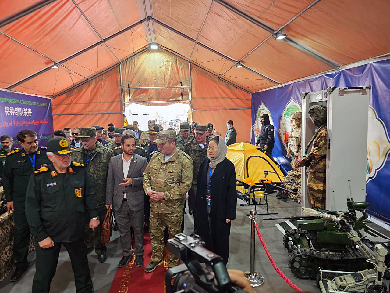 Выставка современных образцов вооружения