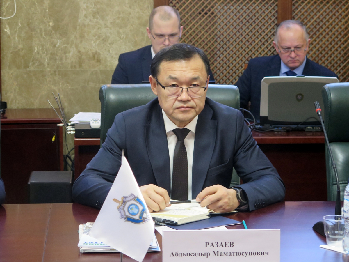 Заместитель руководитель АТЦ СНГ (представитель СКПВ в АТЦ) генерал-майор Разаев А.М.