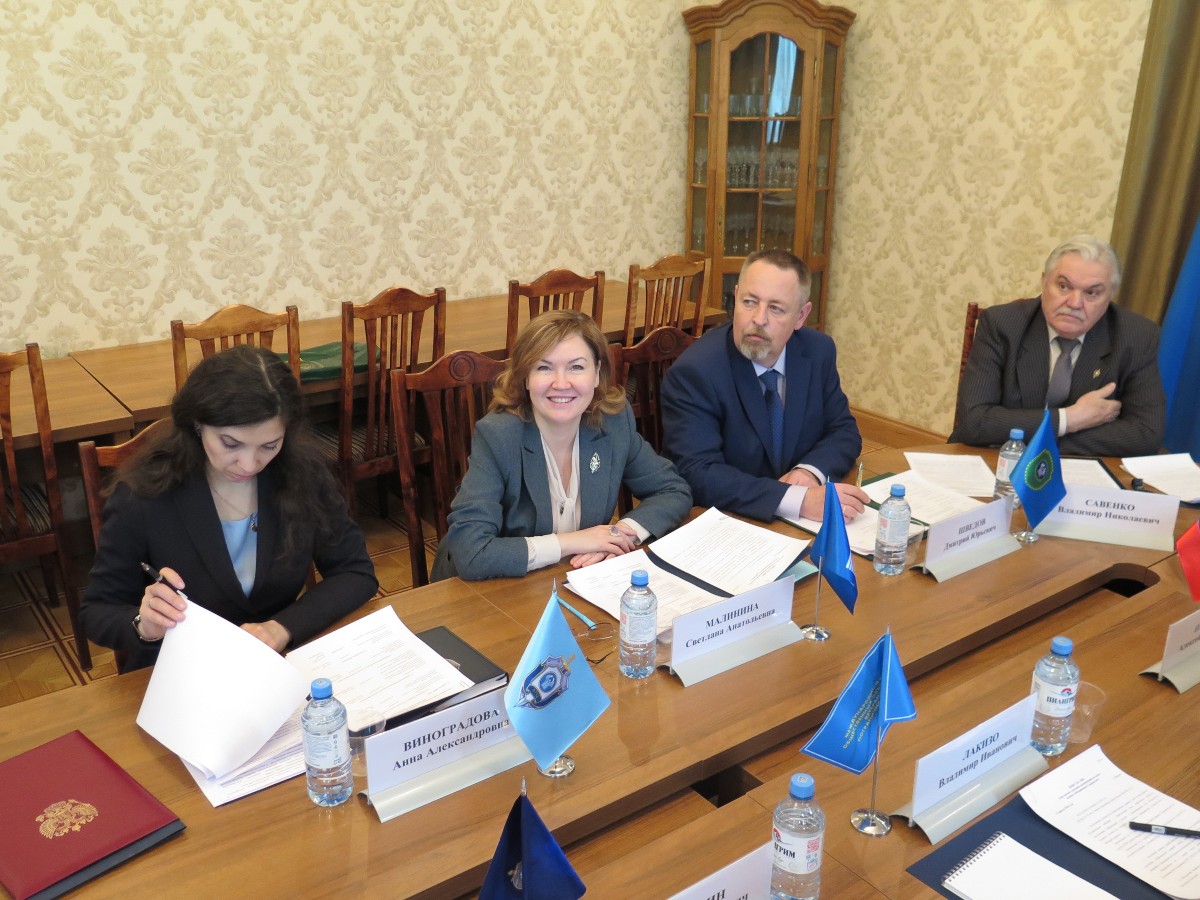 Рабочие моменты совещания