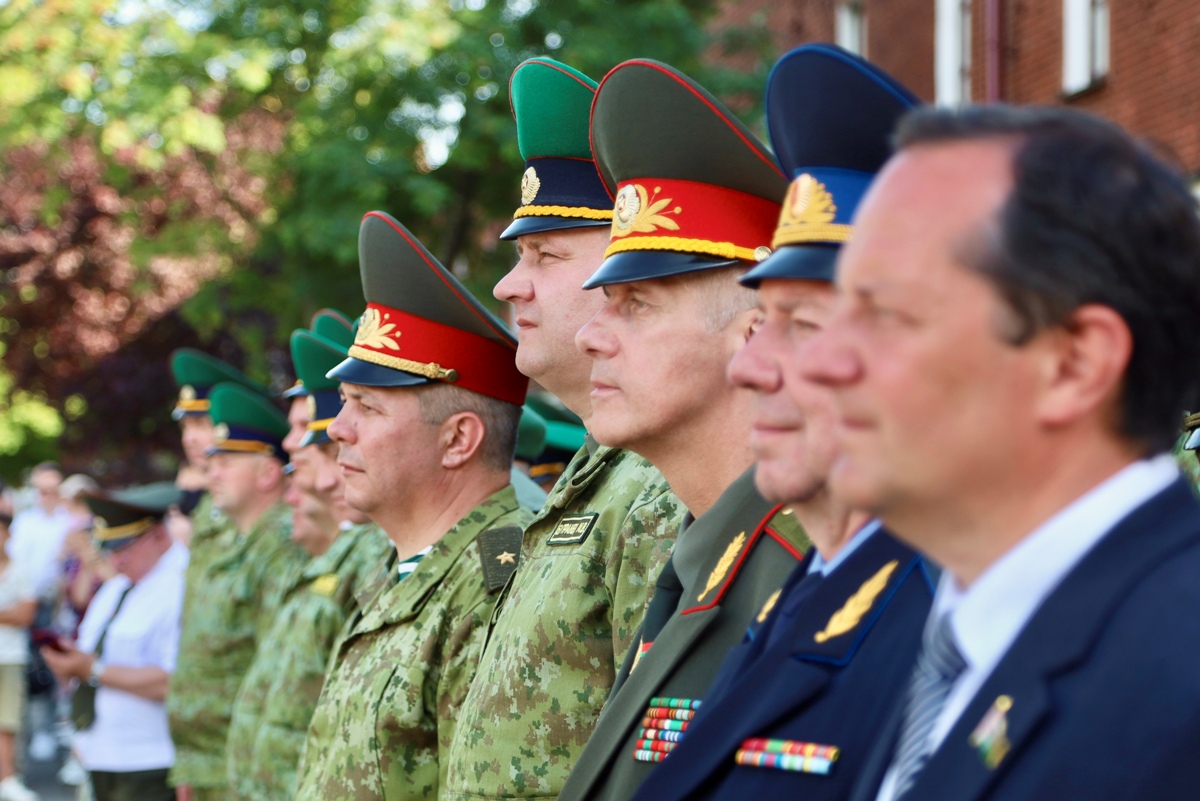 Участники патриотической акции «Боевой расчёт»