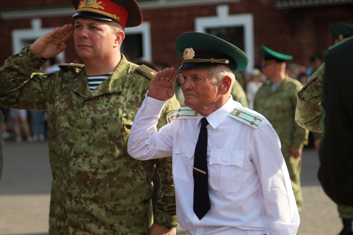 Ветеран-пограничник – участник патриотической акции «Боевой расчёт»