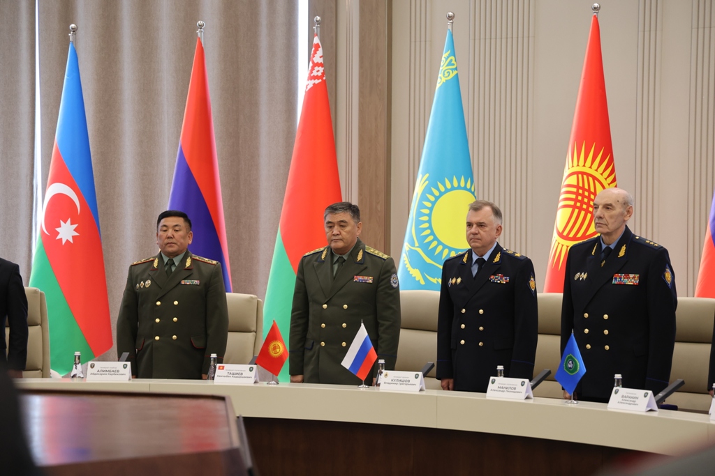 Президиум 91-го заседания Совета командующих Пограничными войсками