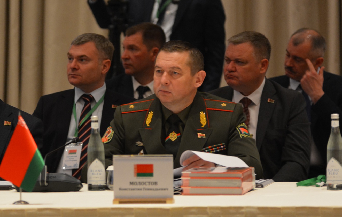 Председатель Государственного пограничного комитета Республики Беларусь генерал-майор Молостов К.Г.